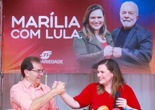 Marília Arraes, vice-presidente nacional do Solidariedade, celebra o retorno de Paulinho da Força a Câmara dos Deputados